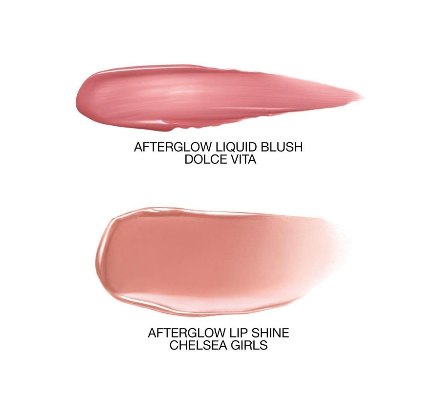 Nars- Mini Afterglow Liquid Blush & Lip Shine Duo