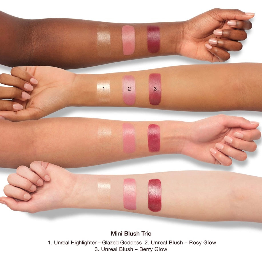 Charlotte Tilbury- Mini Unreal Blush + Glow Trio