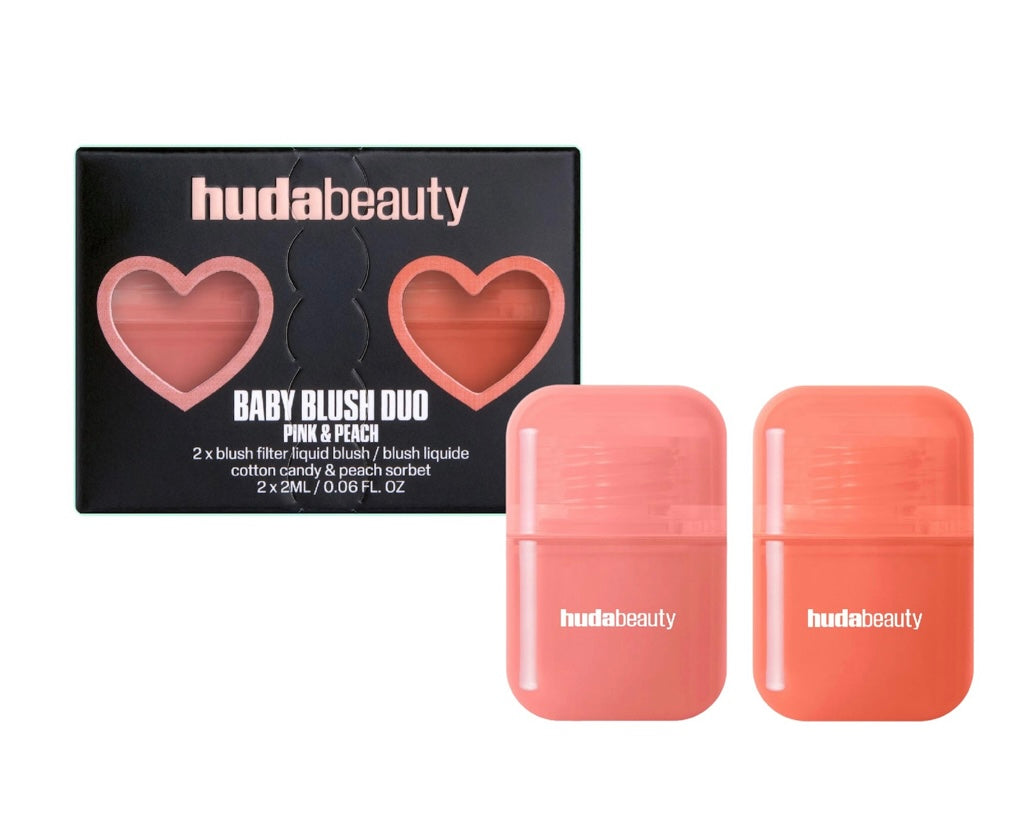 Huda Beauty- Mini Baby Blush Duo Set
