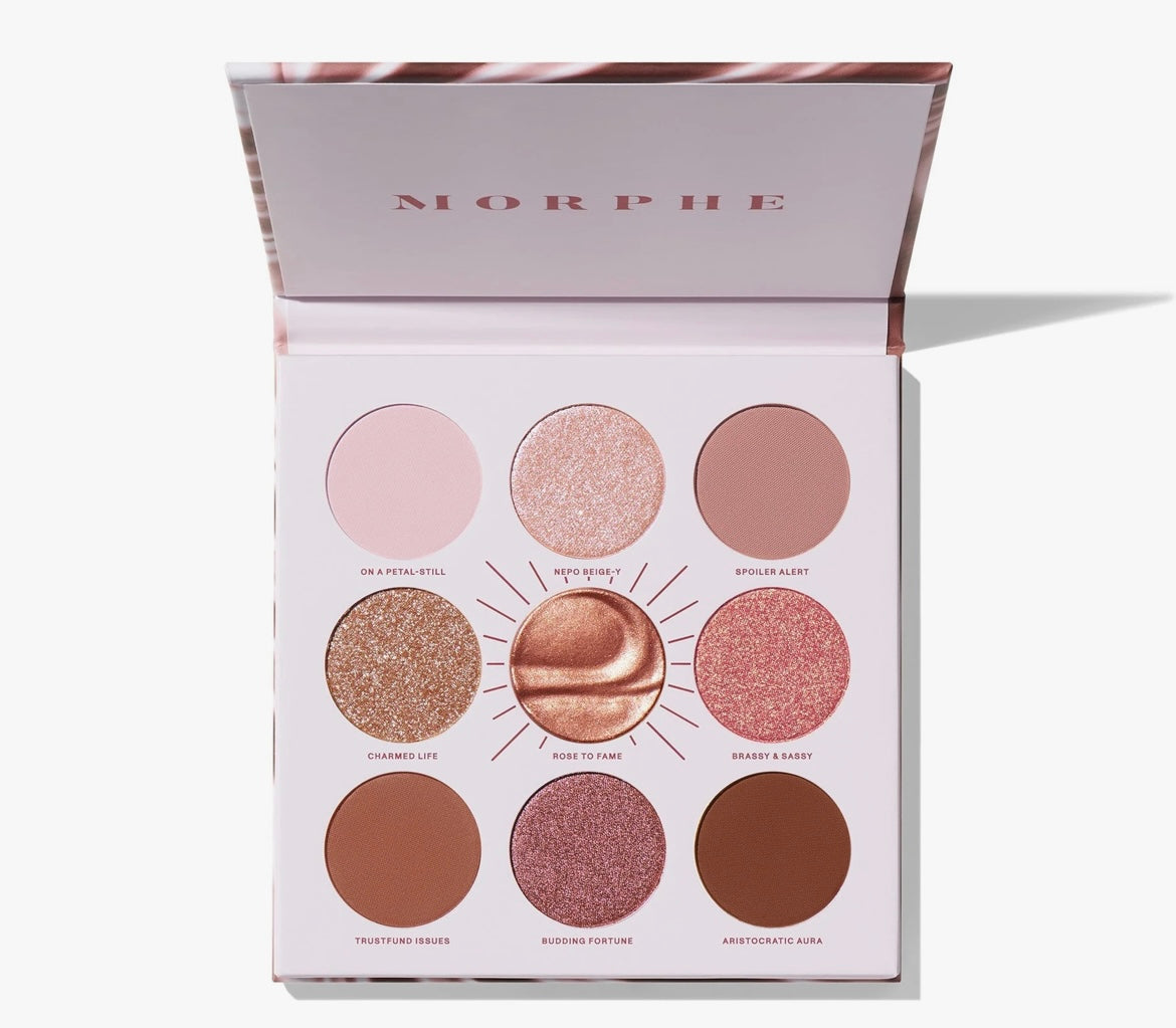 Morphe- Rose to Fame Eyeshadow Palette
