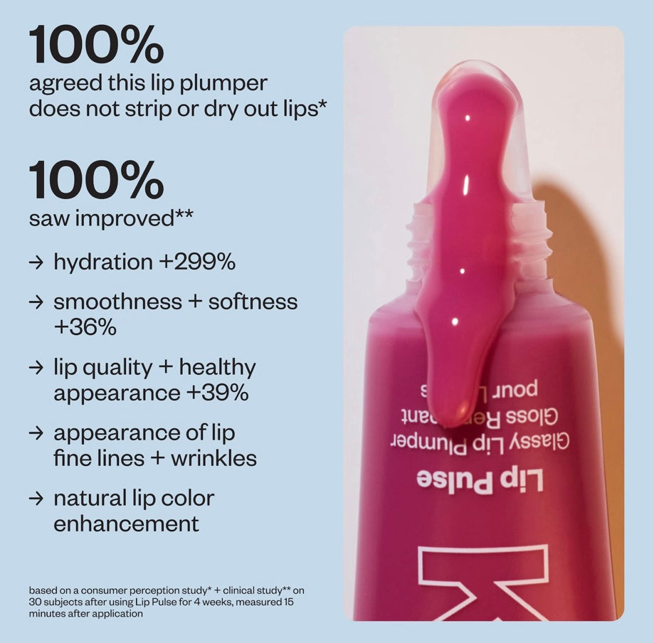 Kosas- Lip Pulse Glassy Lip Plumper Gloss