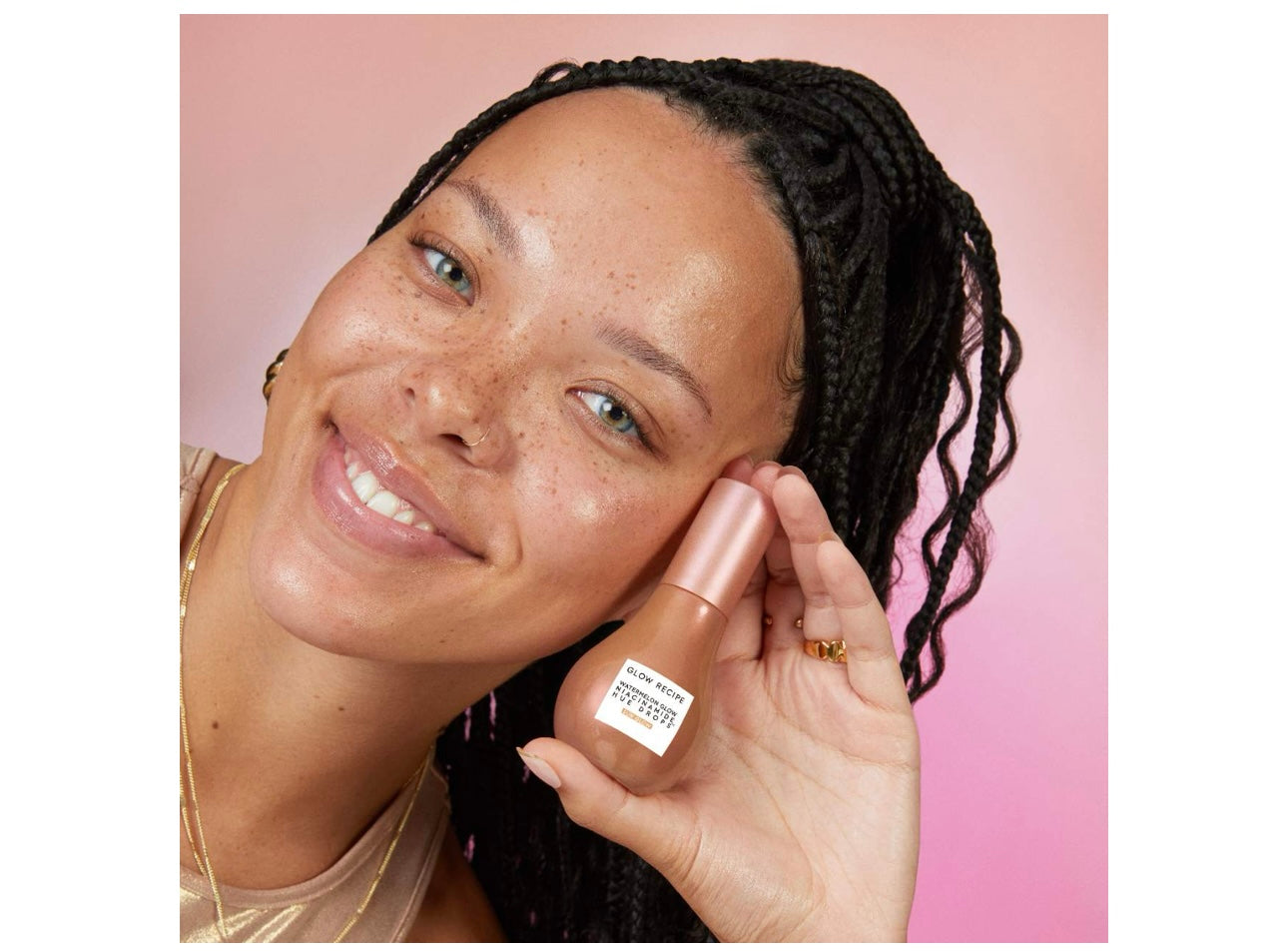 GLOW RECIPE- Watermelon Glow Niacinamide Hue Drops Sun
Glow Serum