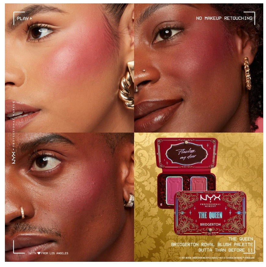 Nyx- Buttermelt Royal Blush Duo Palette