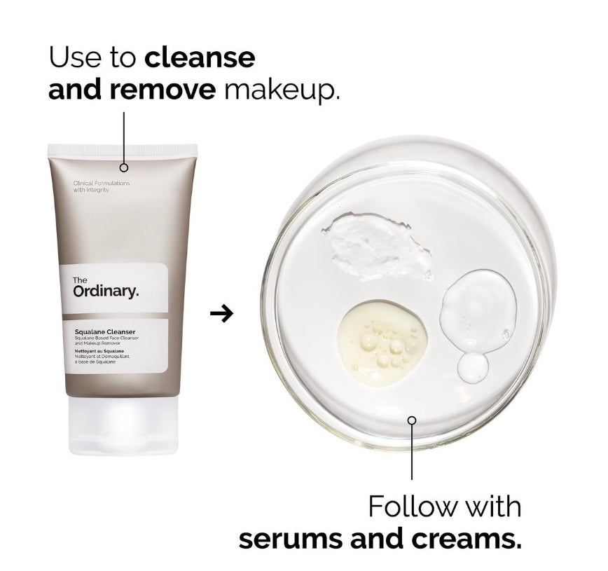 The Ordinary- Squalane Cleanser Hydrating Makeup Remover
