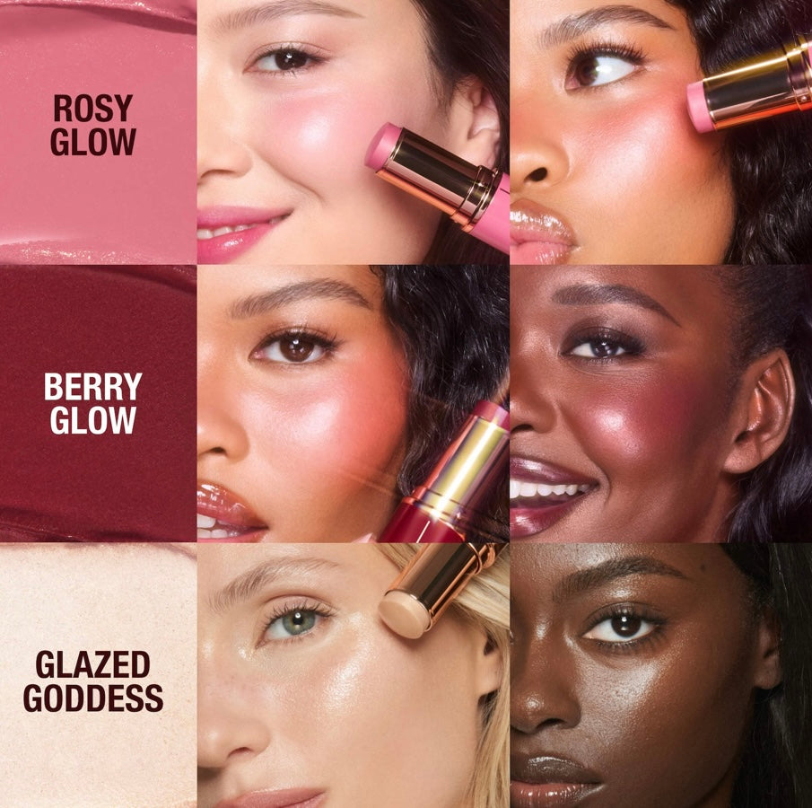 Charlotte Tilbury- Mini Unreal Blush + Glow Trio