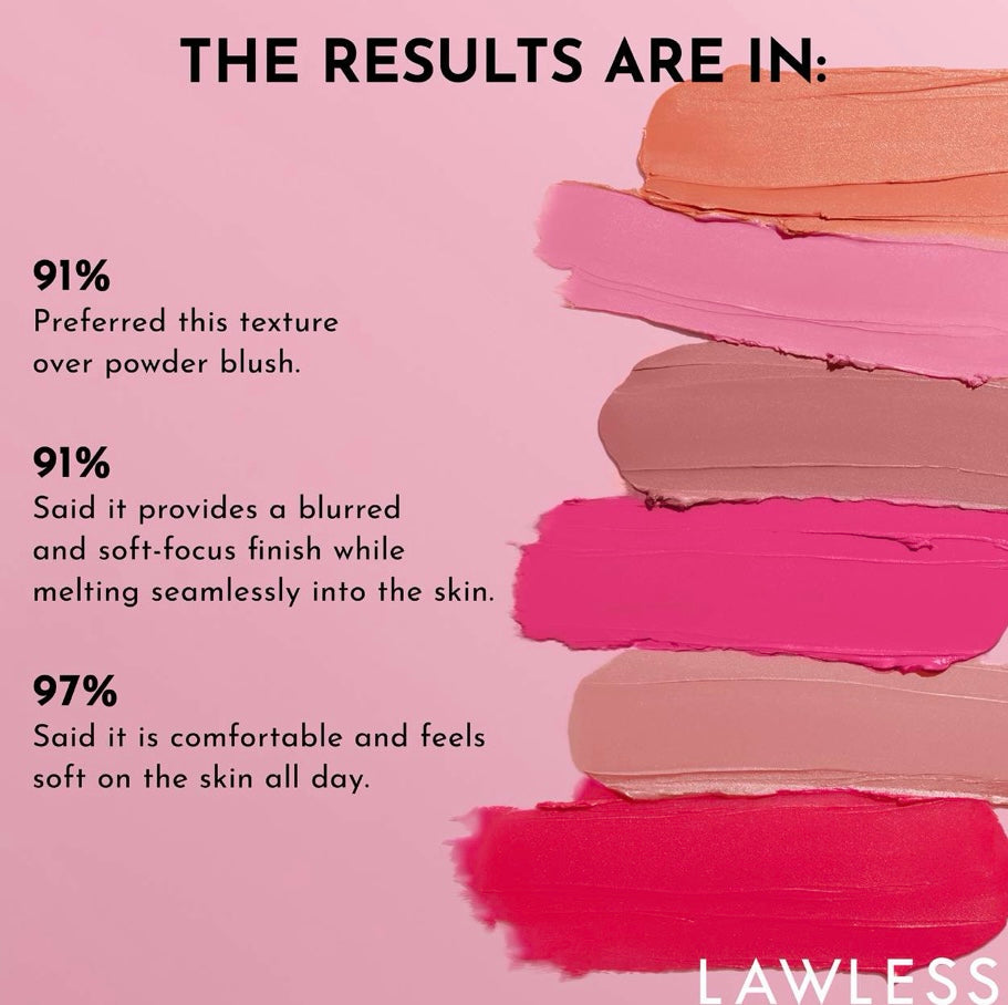LAWLESS- Pinch My Cheeks Soft-Blur Cream Blush