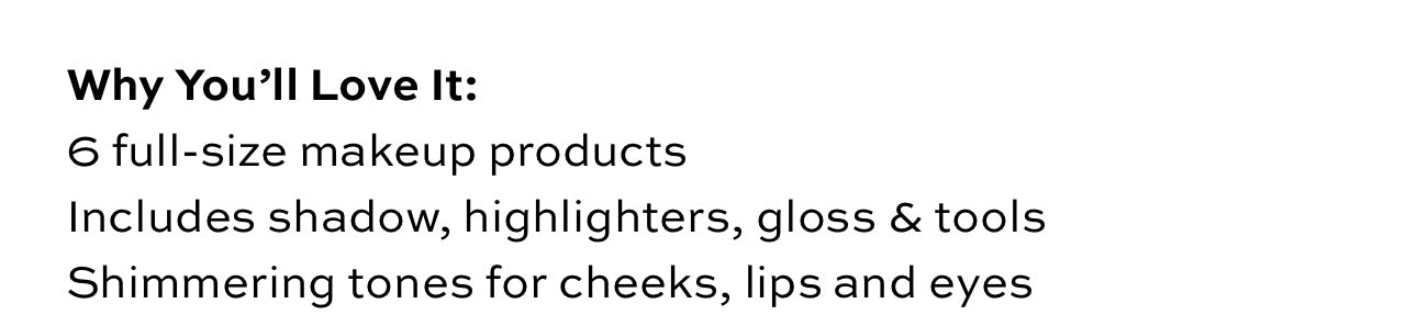 Revolution- Mystic Muse Shimmer Full-Size Makeup Set