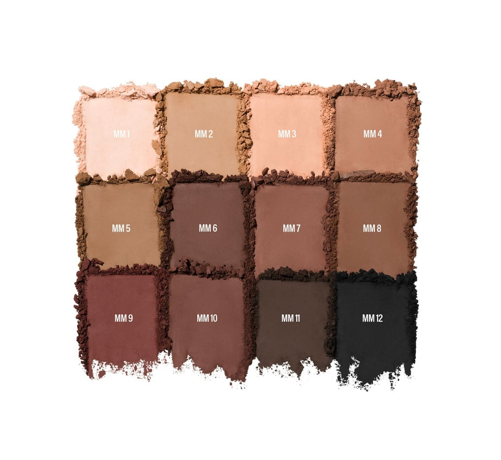Makeup By Mario- Master Mattes Eyeshadow Palette: The Original