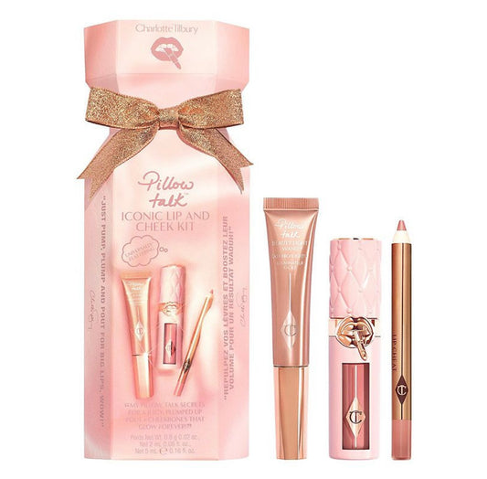 Charlotte Tilbury- Lip and Cheek Trio Makeup Gift Set