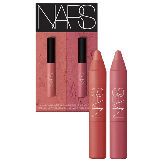 Nars- Mini Powermatte High-Intensity Lip Pencil Duo