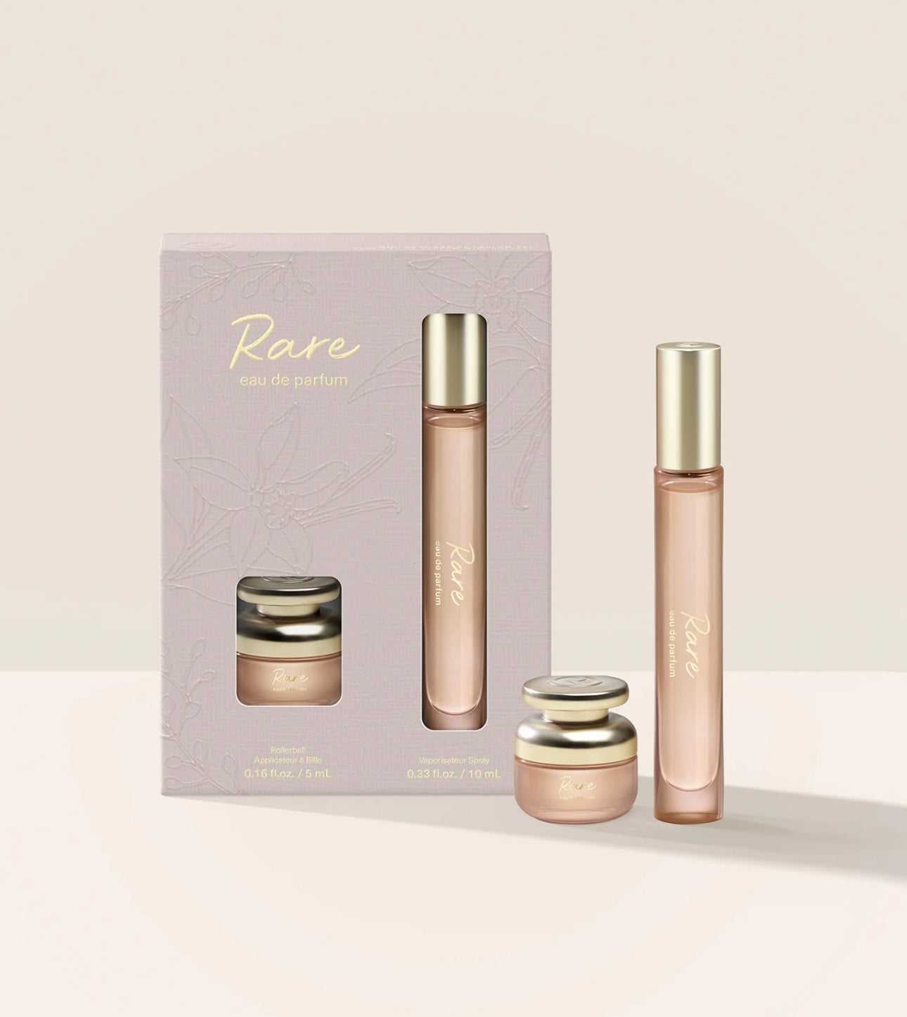 Rare Beauty- Mini Rare Eau de Parfum Set with Vanilla and Caramel