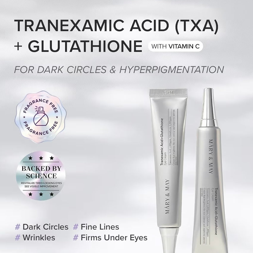 Mary & May- Tranexamic Acid + Glutathione Eye Cream