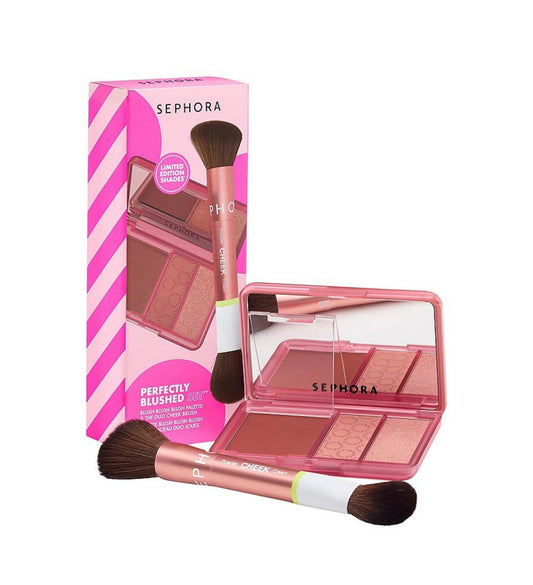 SEPHORA- Perfectly Blushed Makeup Blush and Brush Set