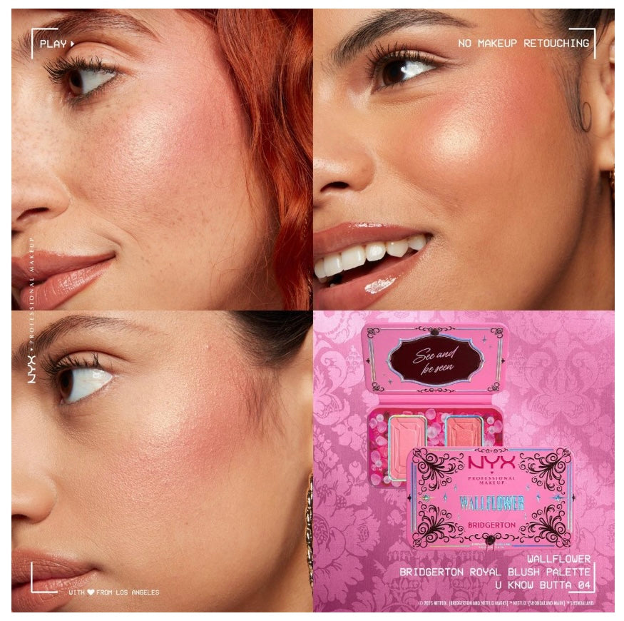 Nyx- Buttermelt Royal Blush Duo Palette