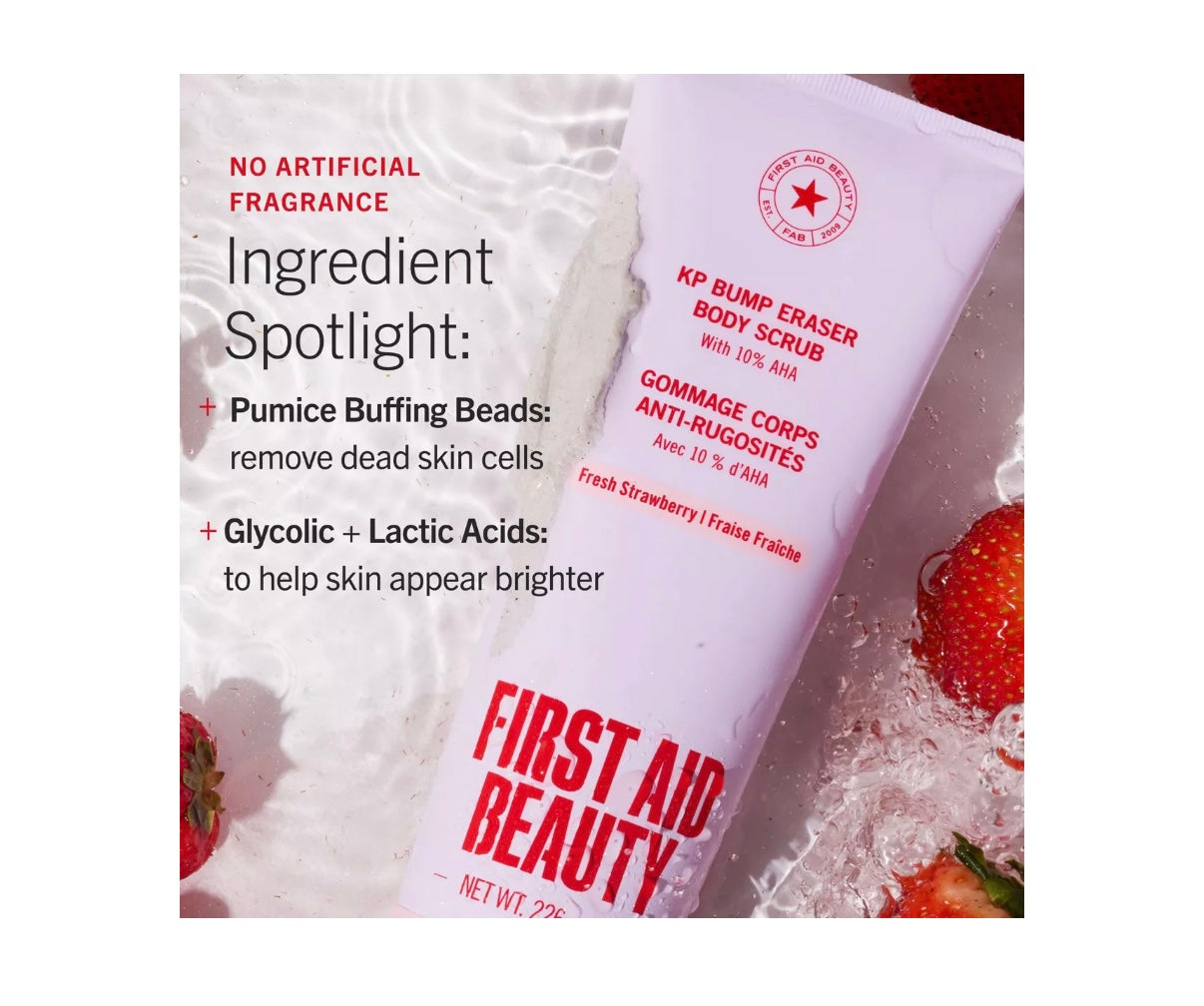 First Aid Beauty- Smooth + Juicy Scrub & Exfoliator Kit
