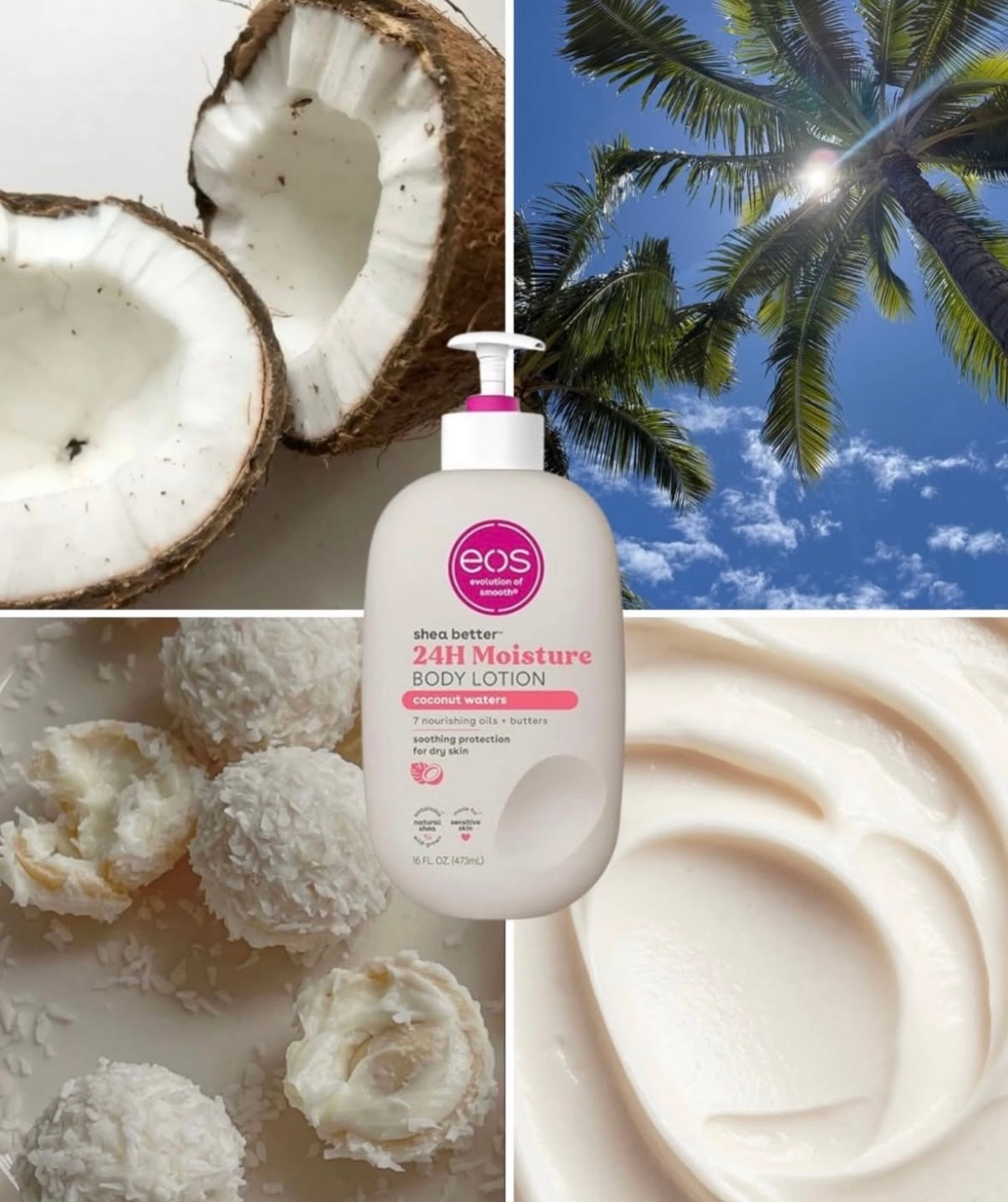eos- Shea Better 24HR Moisture Body Lotion
