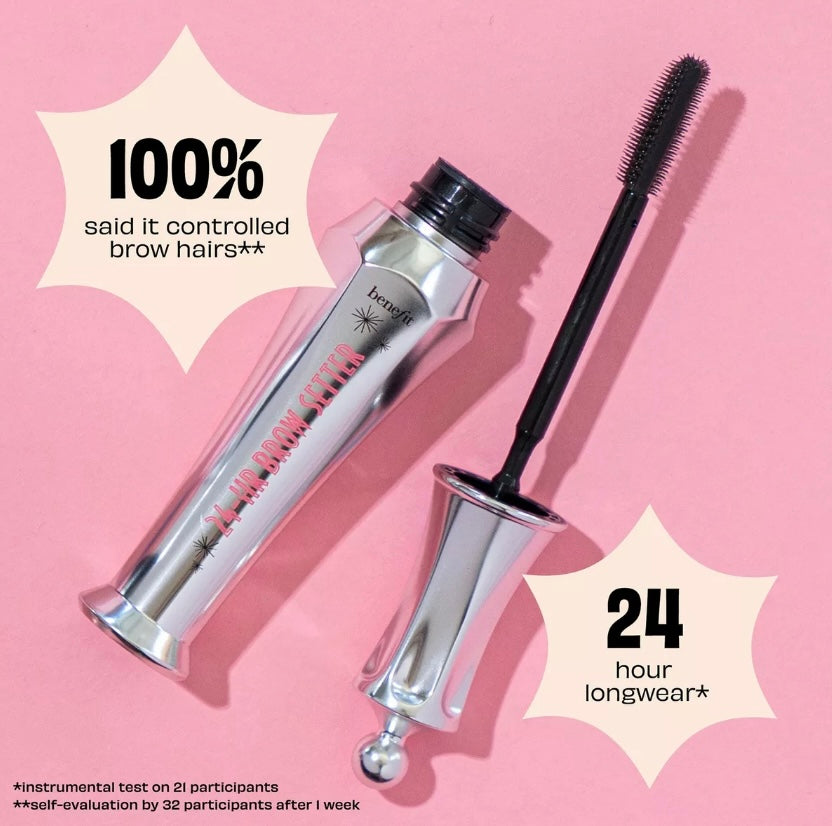 Benefit- 24 HR Brow Setter Clear Brow Gel with Lamination Effect