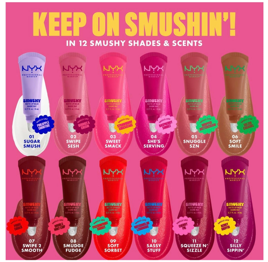 Nyx- Smushy Matte Lip Balm