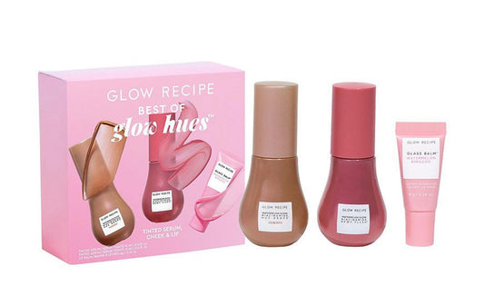 Glow Recipe- Best of Glow Hues - Tinted Serum, Cheek & Lip Gift Set