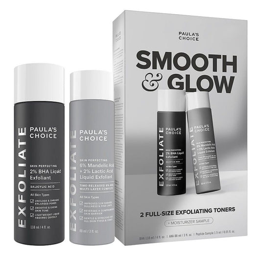 Paula’s Choice- Smooth & Glow Set for Clearer, Brighter Skin