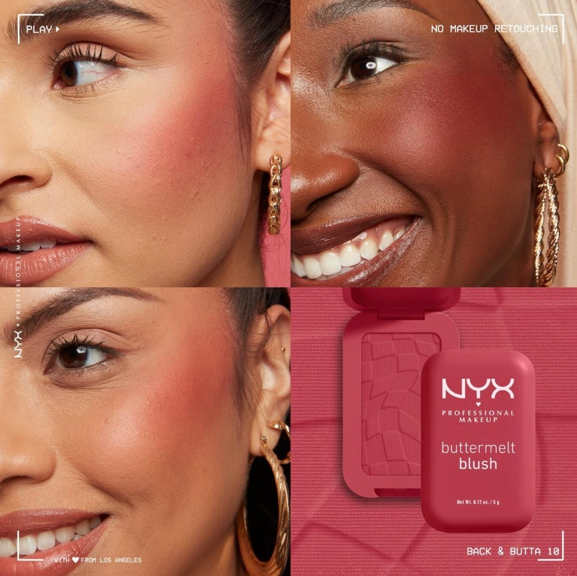 NYX- Buttermelt Pressed Powder Blush