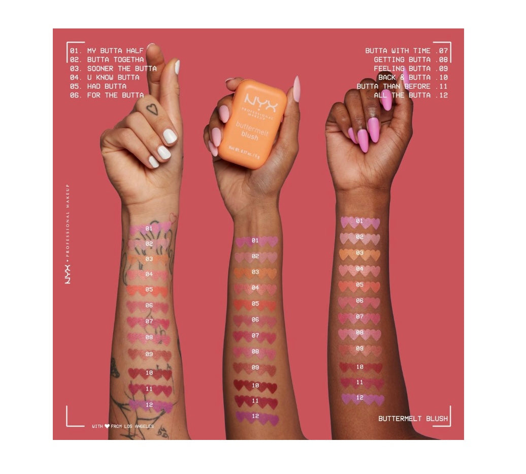 NYX- Buttermelt Pressed Powder Blush