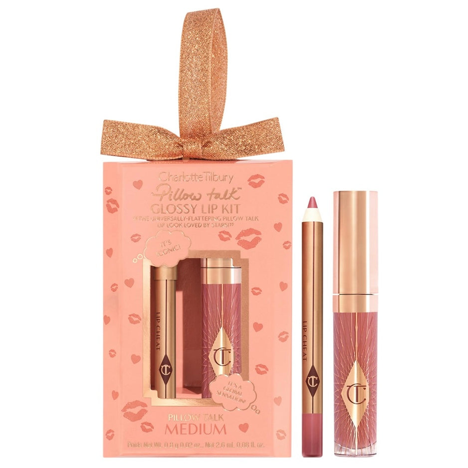 Charlotte Tilbury- Mini Pillow Talk Glossy Lip Duo