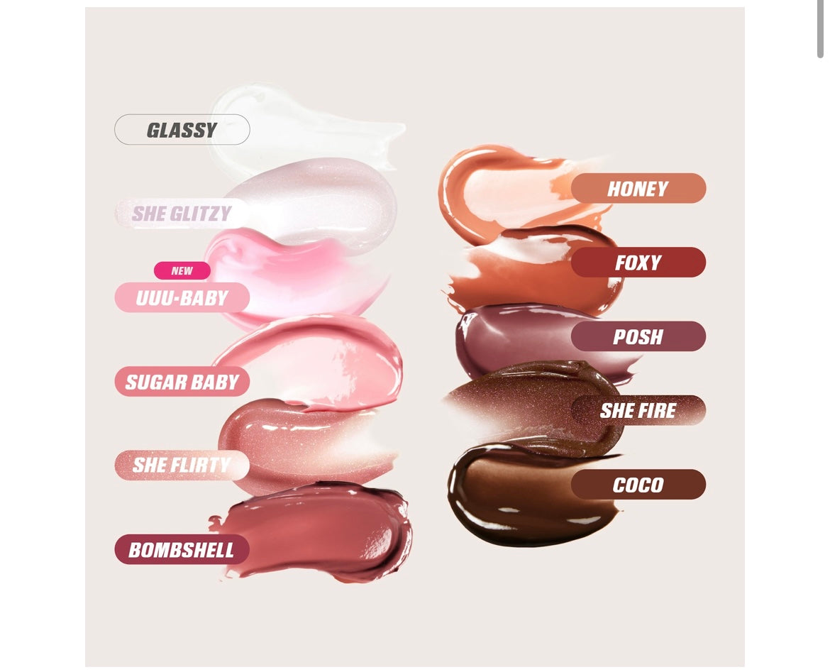 Huda Beauty- Faux Filler Lip Gloss