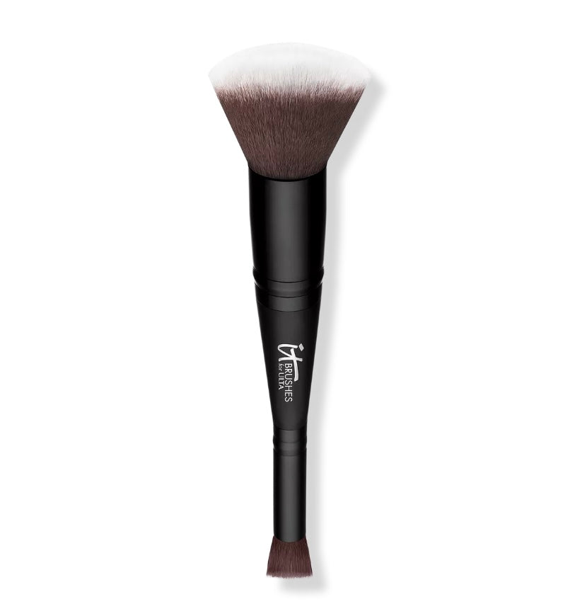 IT Cosmetics- Airbrush Dual Ended Flawless Complexion Concealer & Foundation Brush
