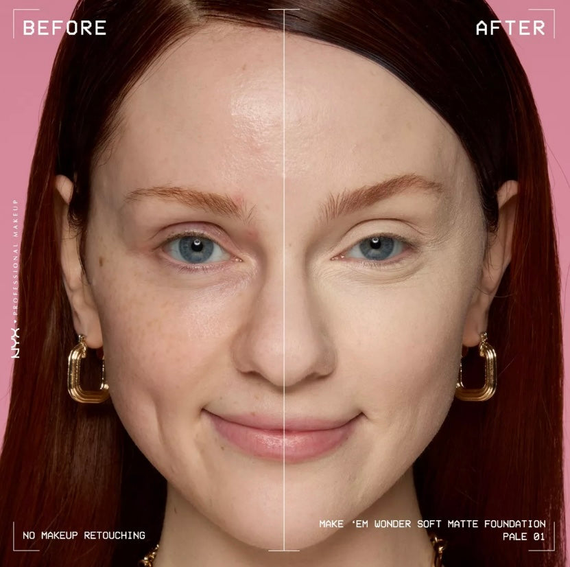 Nyx- Make ‘EM Wonder, 24HR Soft Matte Foundation