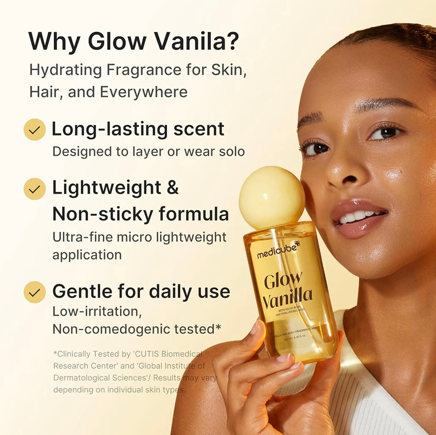 Medicube- Glow Vanilla Hair & Body Fragrance Mist