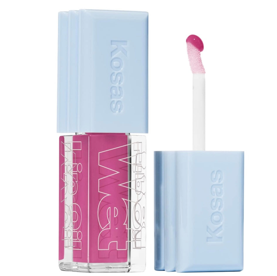 Kosas- Wet Lip Oil Plumping Peptide Lip Treatment Gloss
