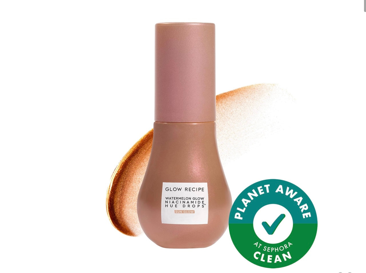 GLOW RECIPE- Watermelon Glow Niacinamide Hue Drops Sun
Glow Serum