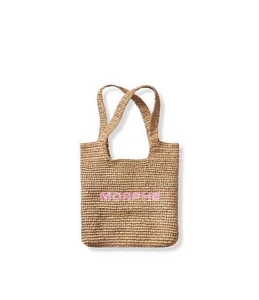 Morphe Raffia Limited Edition Tote Bag