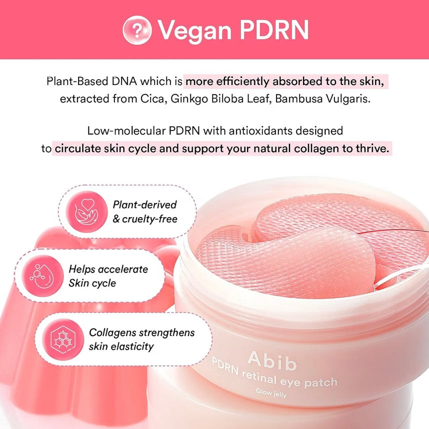 Abib- PDRN Retinal Eye Patches Glow Jelly
