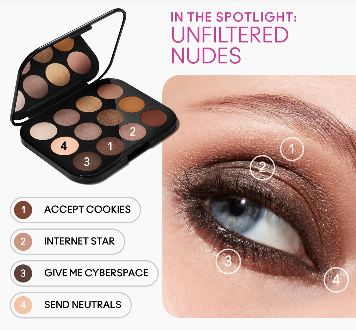 MAC- Connect In Colour Eye Shadow Palette