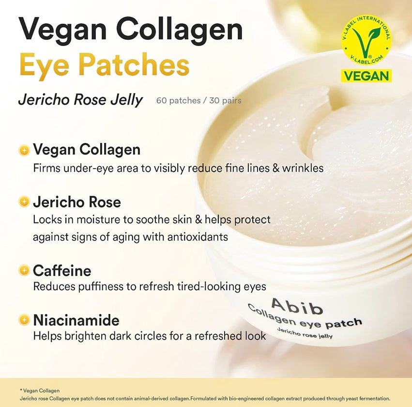 Abib- Collagen Eye Patches Jericho Rose Jelly