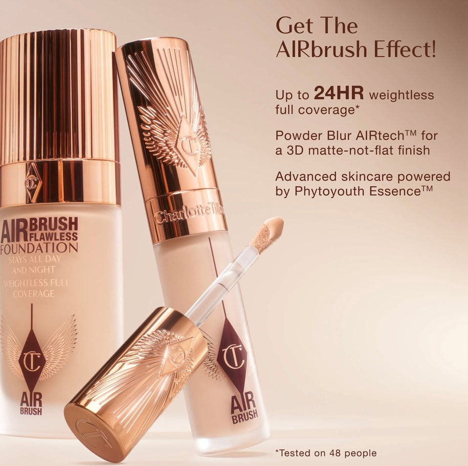Charlotte Tilbury- Airbrush Flawless Crease Proof Long Wear Blur Concealer