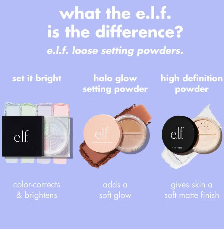 Elf- Set It Bright Correcting & Brightening Setting Powder