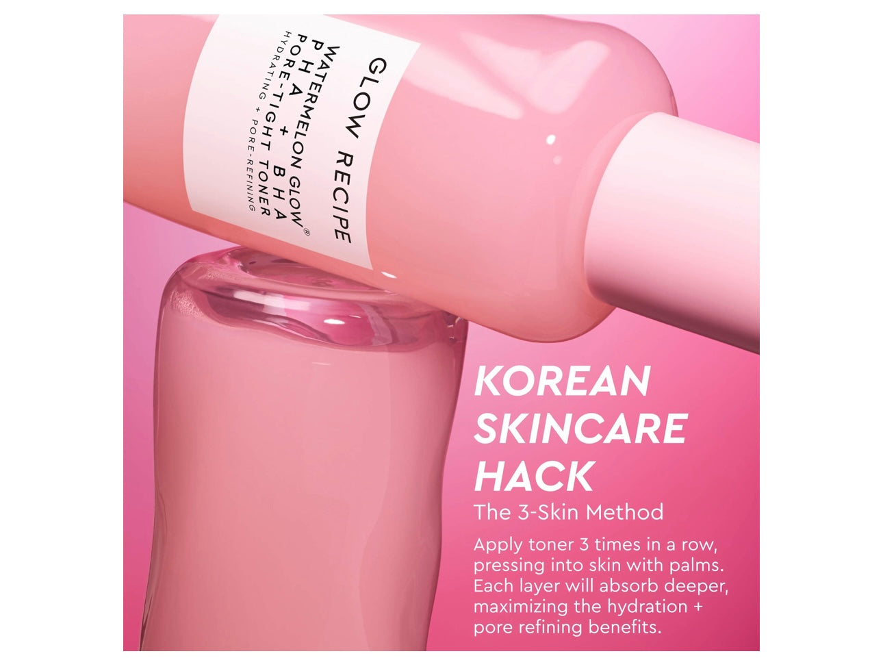 GLOW RECIPE- Mini Watermelon Glow PHA + BHA Pore-Tight Toner