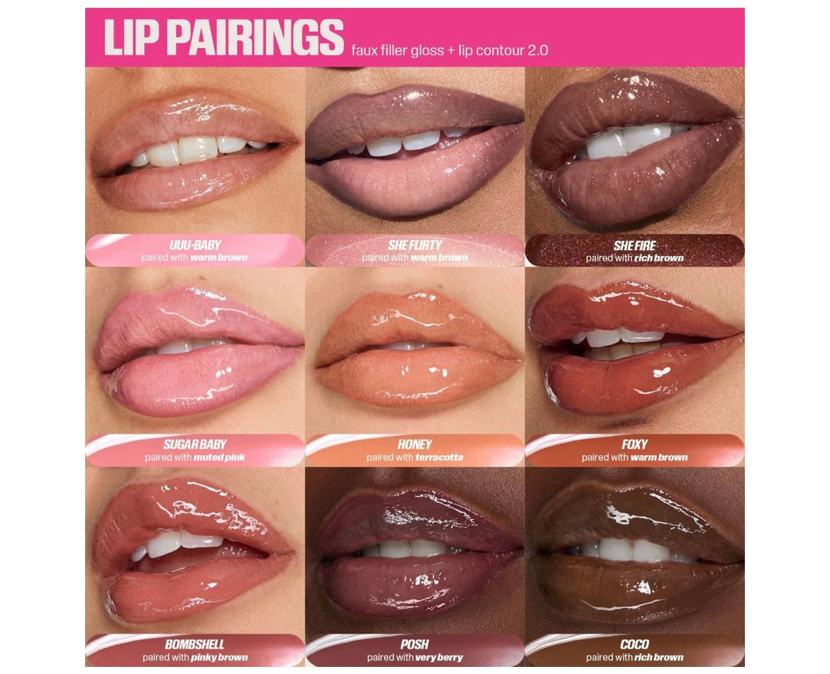 Huda Beauty- Faux Filler Lip Gloss
