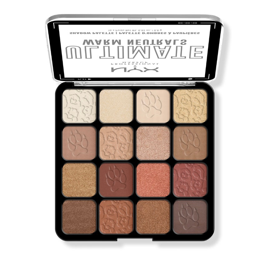 NYX- Ultimate Color Shadow Palette Warm Neutrals
