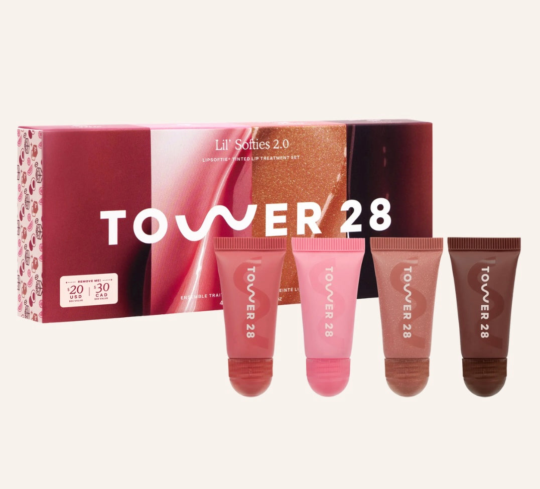 Tower 28- Mini Lil’ Softies Lip Treatment Set