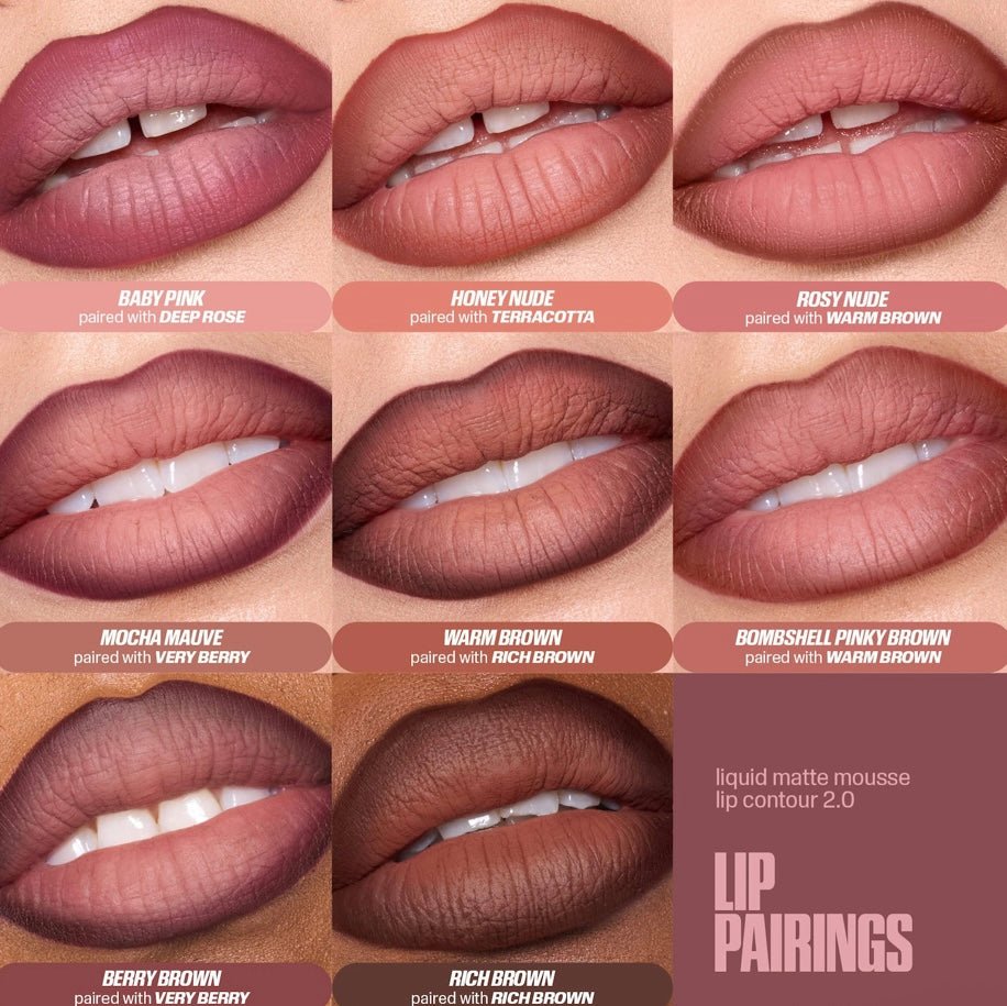Huda Beauty- Liquid Matte Mousse Soft Blur Lip Cream