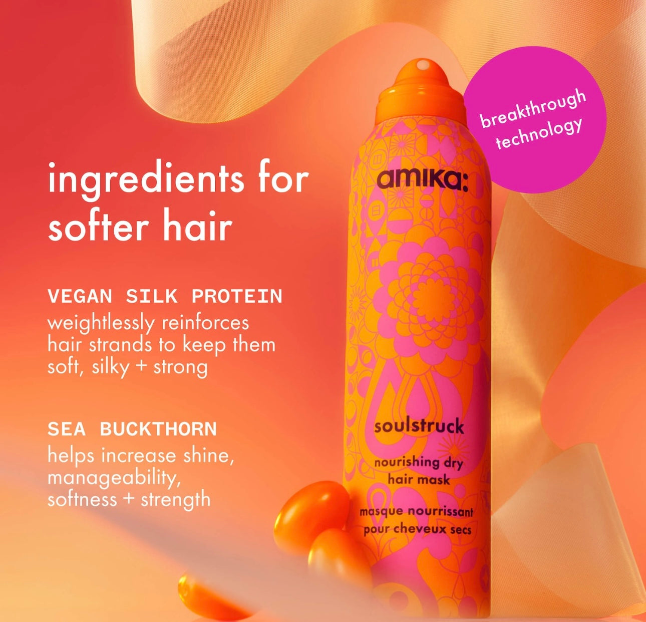 AMIKA- Soulstruck Nourishing Dry Hair Treatment Mask