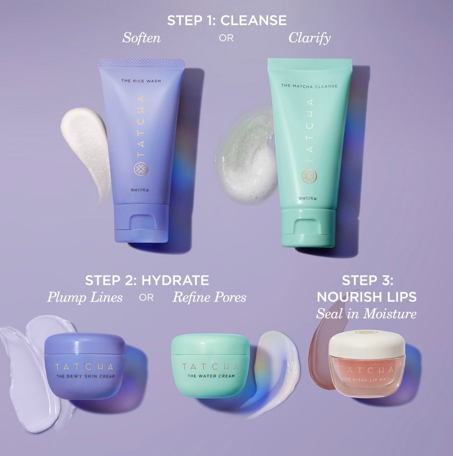 TATCHA- Glow Giving Mini Favorites Set