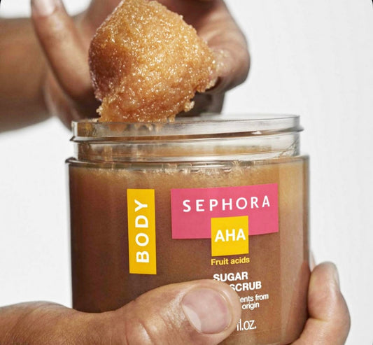 Sephora-  Sugar Body Scrub with AHA