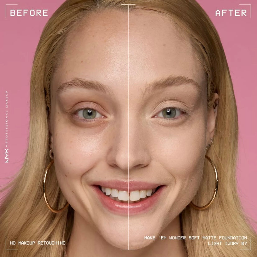 Nyx- Make ‘EM Wonder, 24HR Soft Matte Foundation
