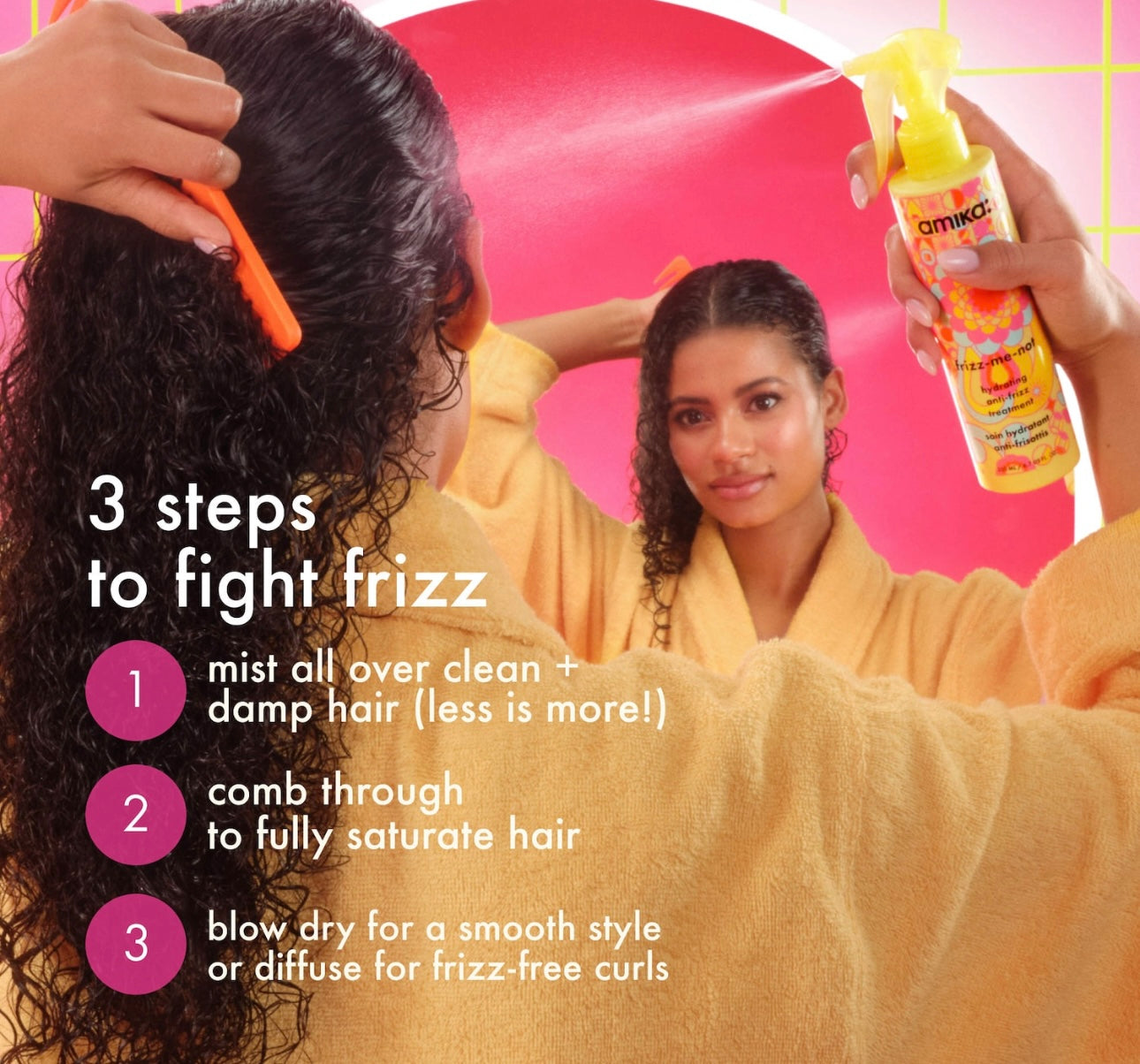 AMIKA- Frizz-Me-Not Hydrating Anti-Frizz Treatment