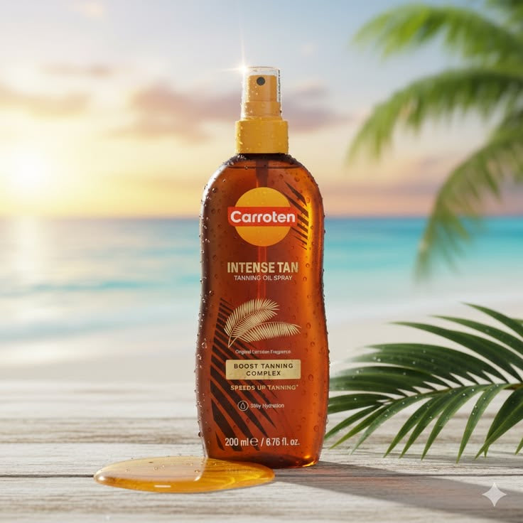 Carroten- Intense Tan Tanning Oil Spray